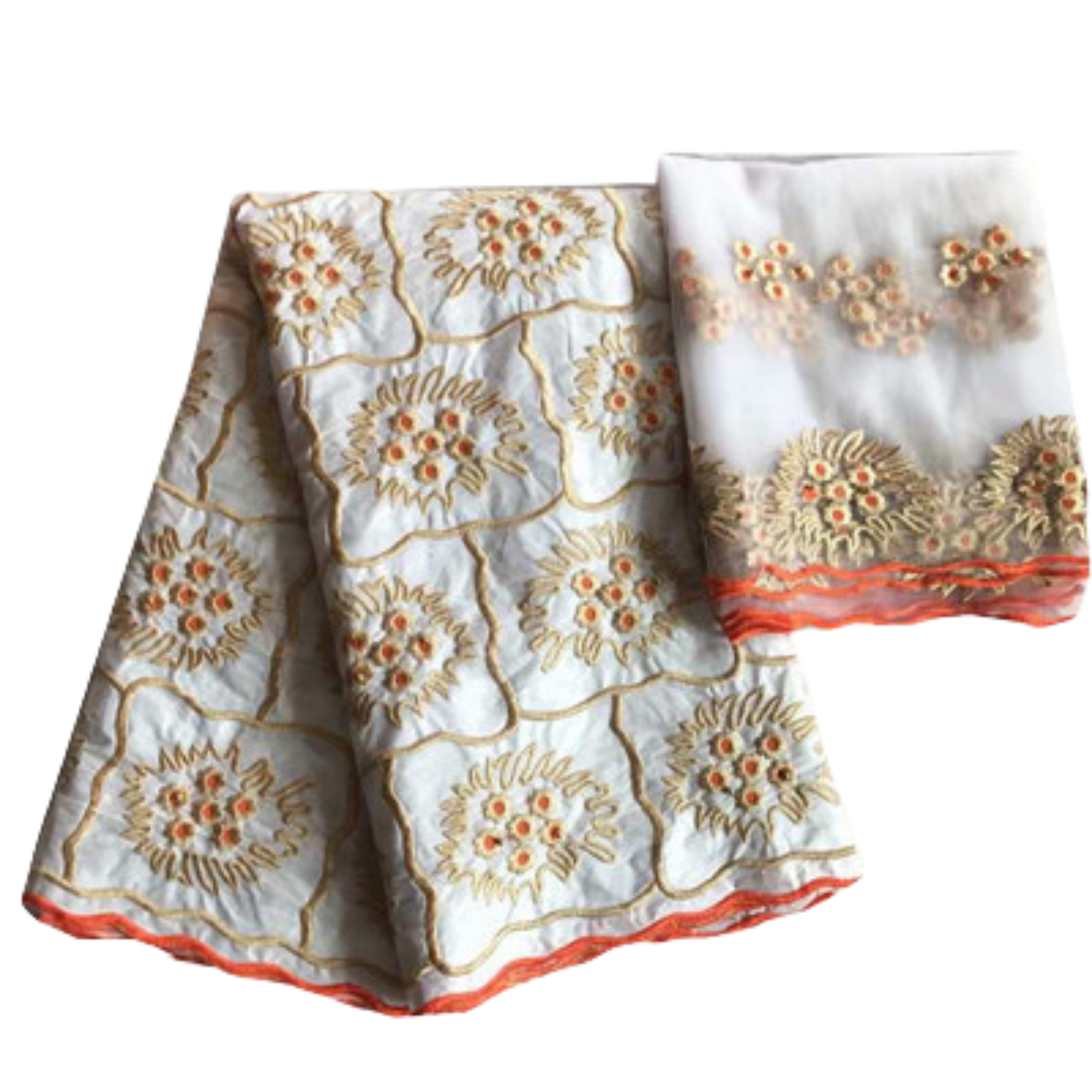 High Quality Bazin Lace Fabric #42 - Alagema Fabrics & Accessories