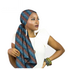 High-Quality African Print fabric Gele #17 - Alagema Fabrics & Accessories