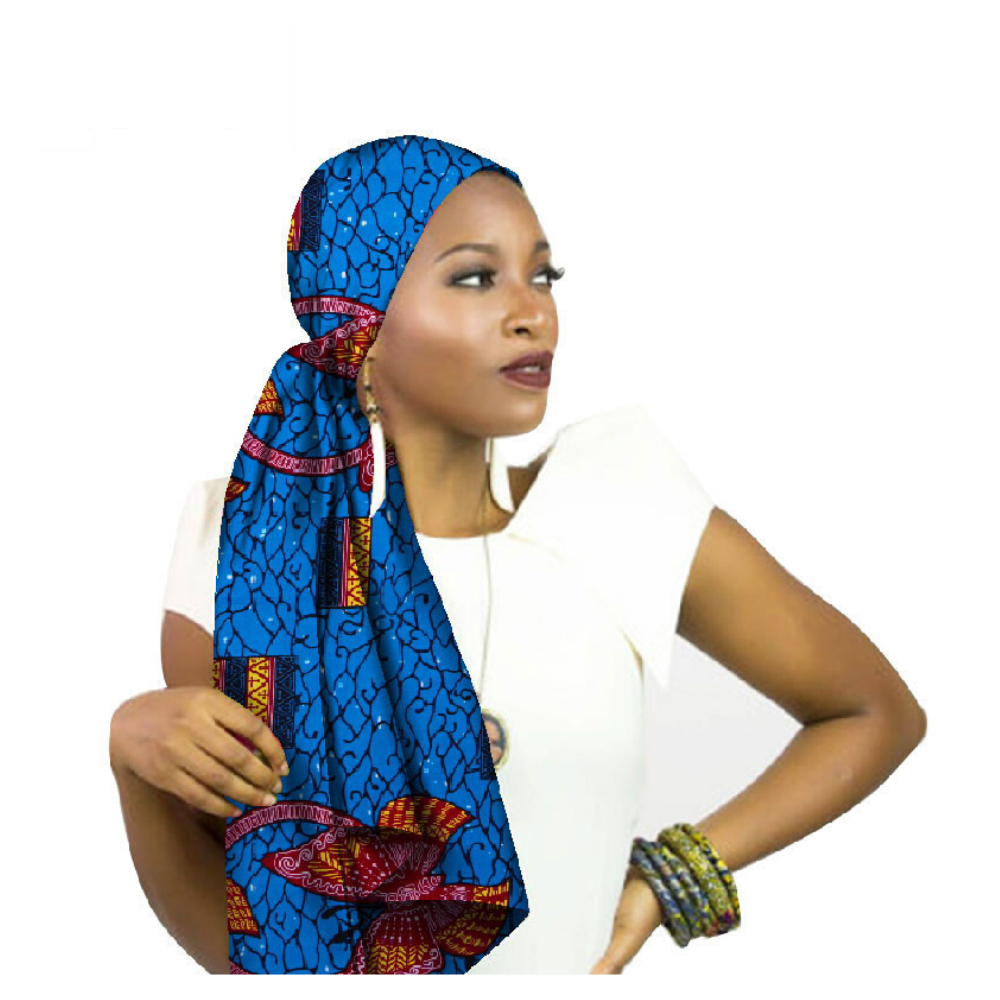High-Quality African Print fabric Gele #23 - Alagema Fabrics & Accessories
