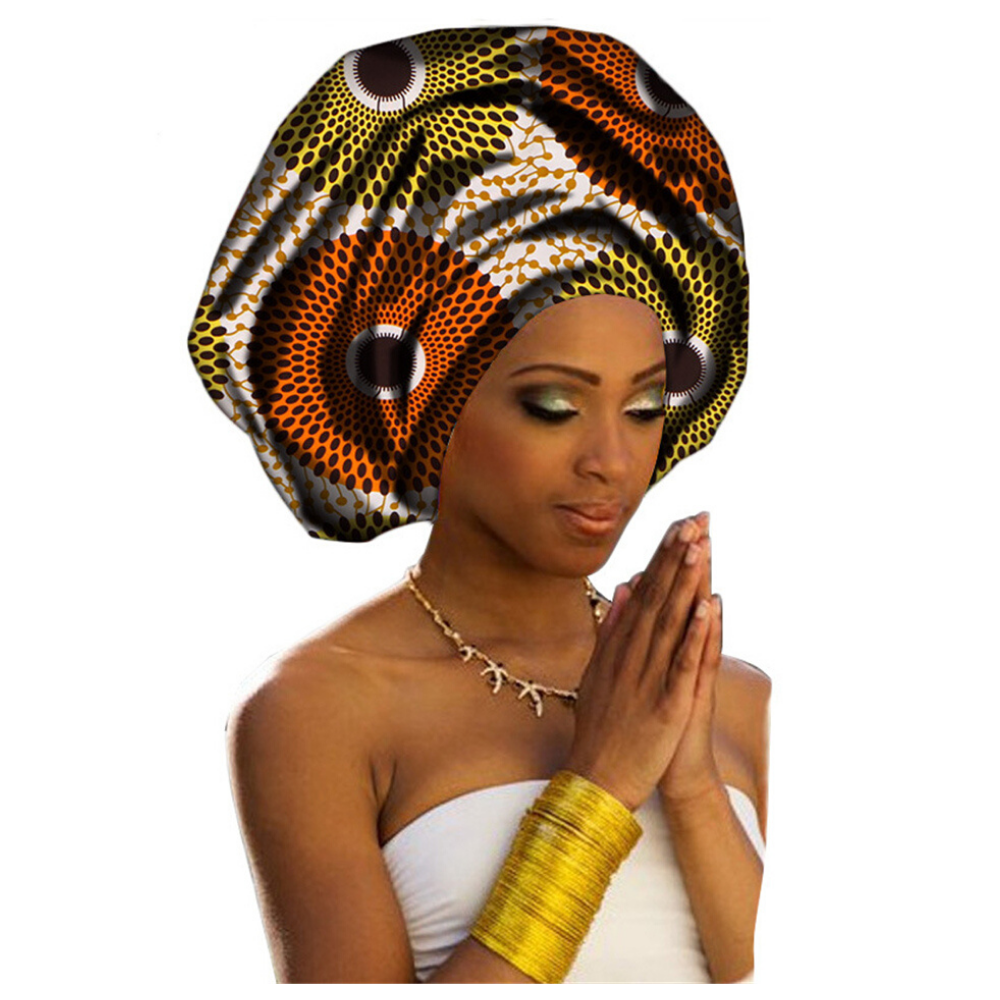 High-Quality African Print fabric Gele #28 - Alagema Fabrics & Accessories