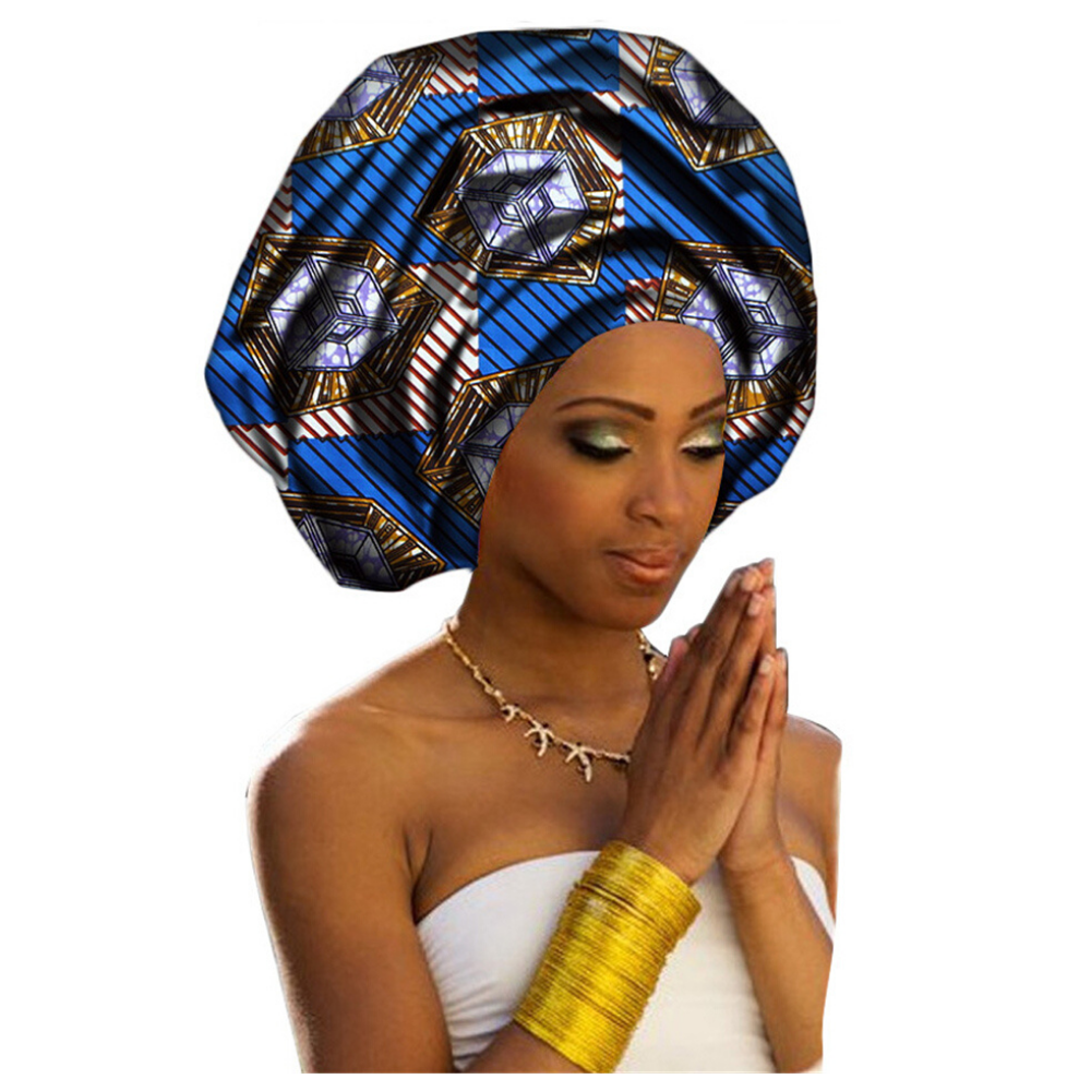 High-Quality African Print fabric Gele #34 - Alagema Fabrics & Accessories