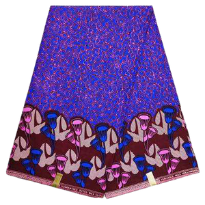 High Quailty 100% Cotton African Hollandais Wax Print Fabric #48 - Alagema Fabrics & Accessories