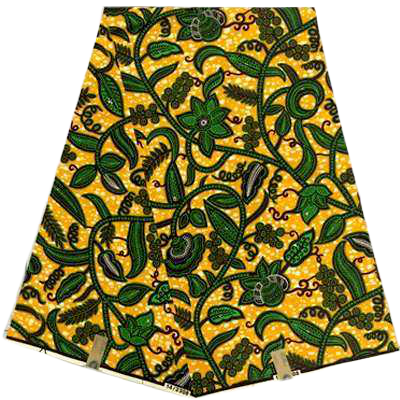 High Quailty 100% Cotton African Hollandais Wax Print Fabric #238 - Alagema Fabrics & Accessories