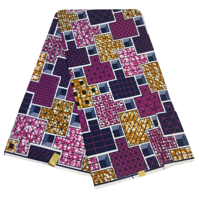High Quailty Polyester African Print Fabric #29 - Alagema Fabrics & Accessories