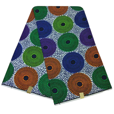High Quailty Polyester African Print Fabric #11 - Alagema Fabrics & Accessories