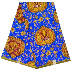 High Quailty Polyester African Print Fabric #22 - Alagema Fabrics & Accessories