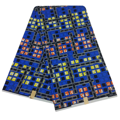 High Quailty Polyester African Print Fabric #12 - Alagema Fabrics & Accessories