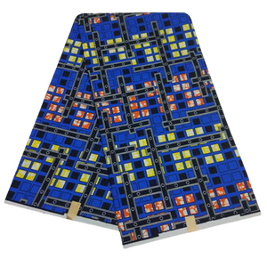 High Quailty Polyester African Print Fabric #12 - Alagema Fabrics & Accessories