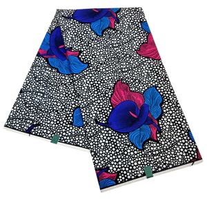 High Quailty Polyester African Print Fabric #16 - Alagema Fabrics & Accessories