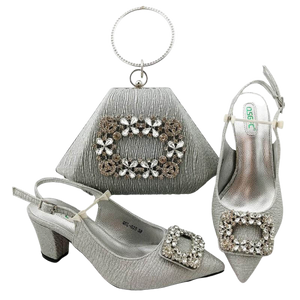 High-Quality Shoe & Handbag Set #53 - Alagema Fabrics & Accessories
