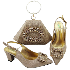 High-Quality Shoe & Handbag Set #52 - Alagema Fabrics & Accessories