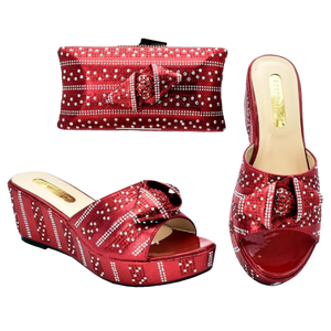 High-Quality Shoe & Handbag Set #32 - Alagema Fabrics & Accessories