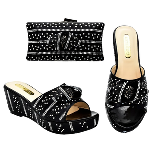 High-Quality Shoe & Handbag Set #35 - Alagema Fabrics & Accessories
