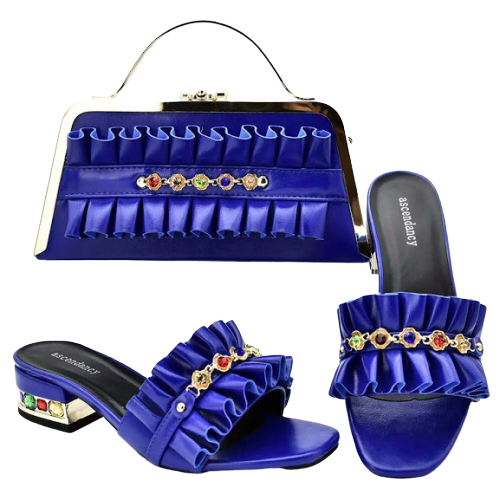 High-Quality Shoe & Handbag Set #27 - Alagema Fabrics & Accessories