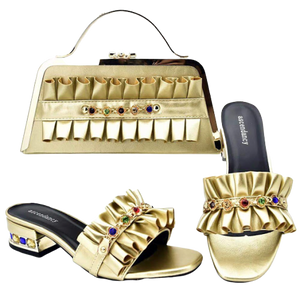 High-Quality Shoe & Handbag Set #26 - Alagema Fabrics & Accessories