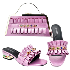 High-Quality Shoe & Handbag Set #29 - Alagema Fabrics & Accessories