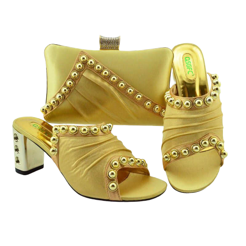 High-Quality Shoe & Handbag Set #61 - Alagema Fabrics & Accessories