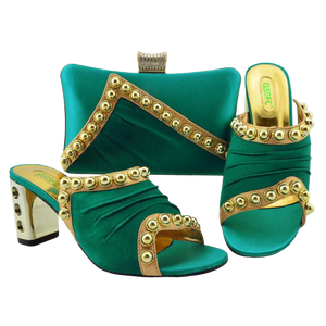 High-Quality Shoe & Handbag Set #59 - Alagema Fabrics & Accessories