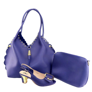 High-Quality Shoe & Handbag Set #18 - Alagema Fabrics & Accessories