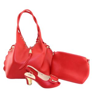 High-Quality Shoe & Handbag Set #15 - Alagema Fabrics & Accessories