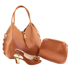High-Quality Shoe & Handbag Set #16 - Alagema Fabrics & Accessories