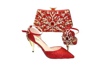High-Quality Shoe & Handbag Set #57 - Alagema Fabrics & Accessories