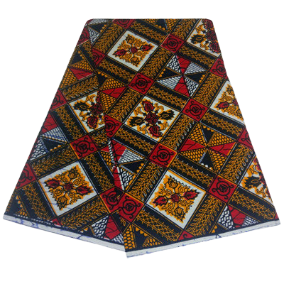 High Quailty 100% Cotton Super African Print Fabric #54 - Alagema Fabrics & Accessories