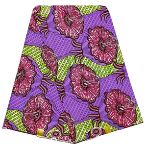 High Quailty 100% Cotton Super African Print Fabric #75 - Alagema Fabrics & Accessories