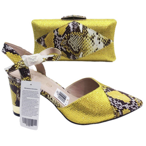 High-Quality Shoe & Handbag Set #20 - Alagema Fabrics & Accessories