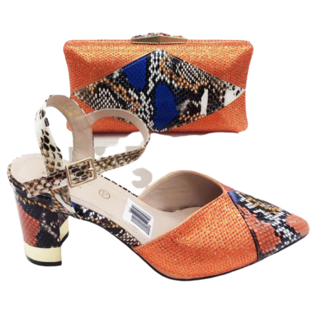 High-Quality Shoe & Handbag Set #21 - Alagema Fabrics & Accessories