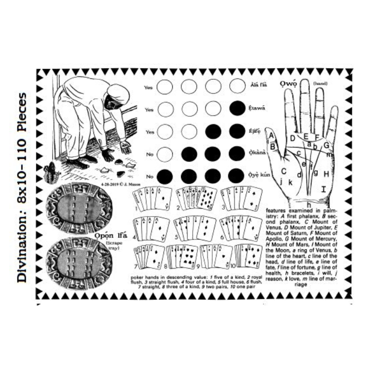 John Mason’s Divination Jigsaw Puzzles - Alagema Fabrics & Accessories